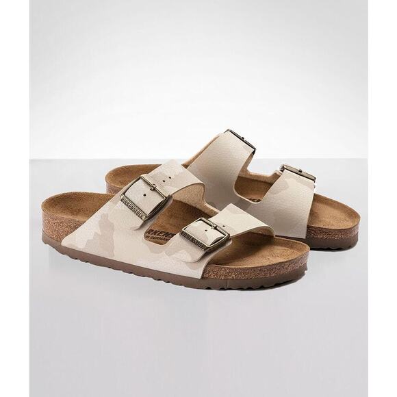 Birkenstock Arizona Sandals Desert Soil Camo Sand Size 38 US 7-7.5 NWT ~ NEW!! - Picture 1 of 16